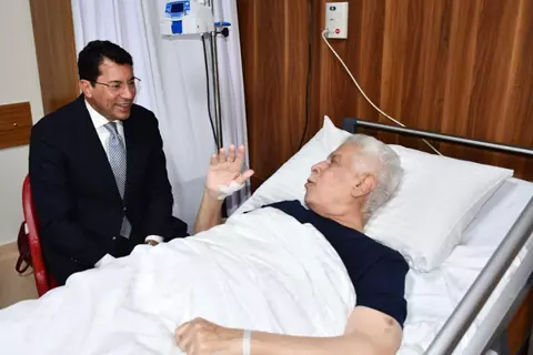 وزير الرياضة: حسن شحاتة تلقى كل سبل الرعاية.. ومصر لا تنسى أبطالها